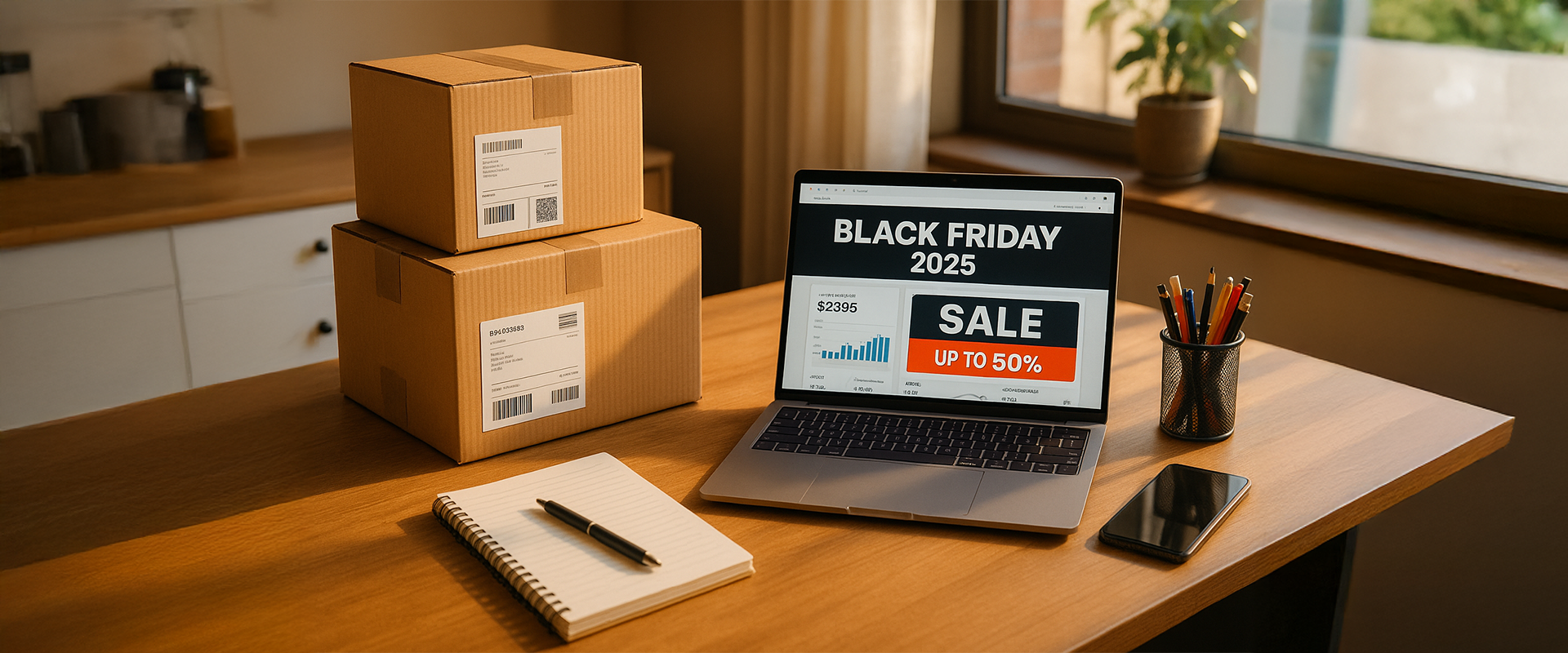 Black Friday 2025: um guia completo de embalagens para e-commerce