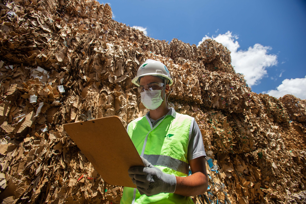 reciclagem do papel